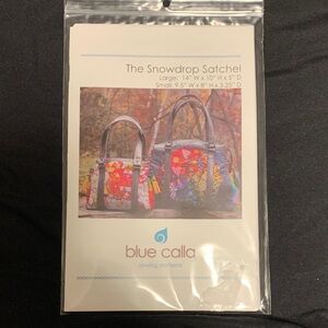 Snowdrop Satchel sewing pattern